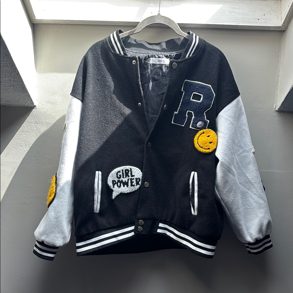 Black and White Jean Jacket